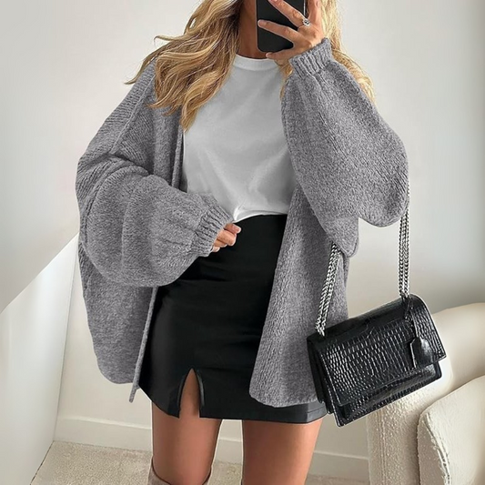 Comfortable and loose cardigan