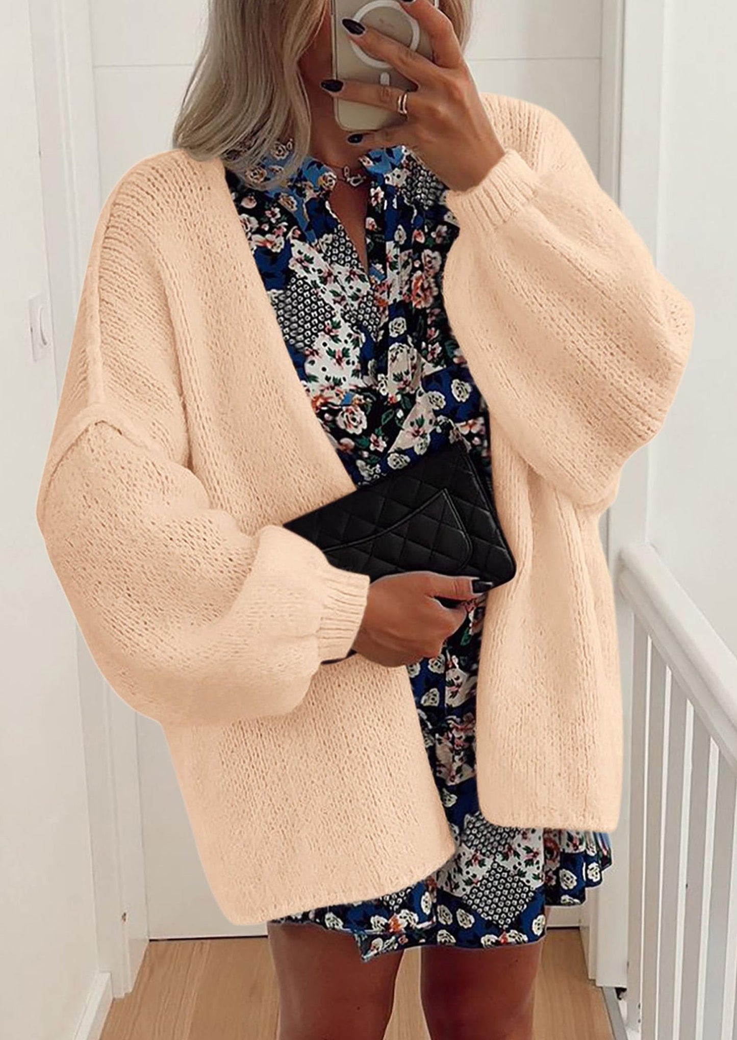 Aura Universe Women's Fall Cardigan Sweater