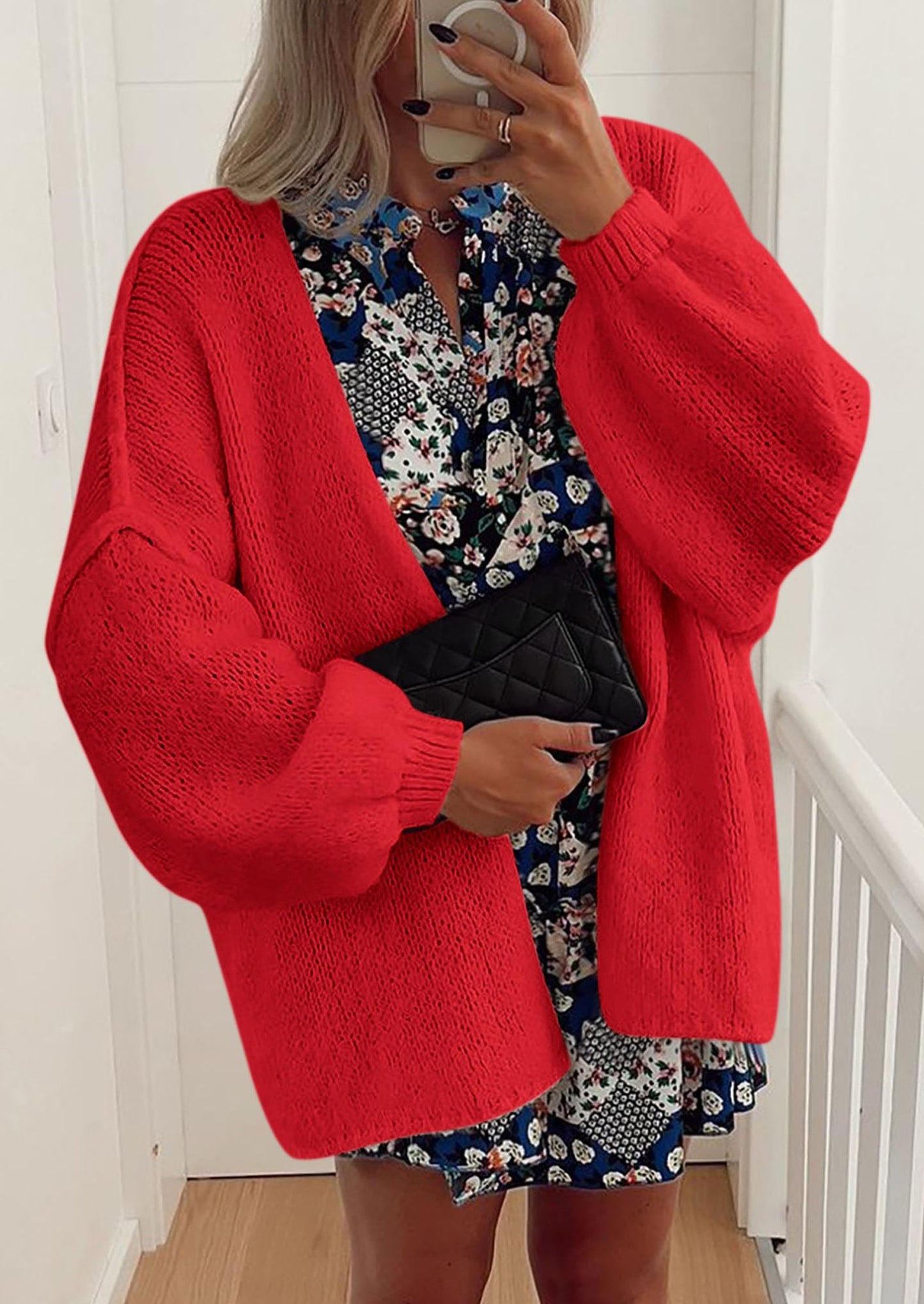 Aura Universe Women's Fall Cardigan Sweater