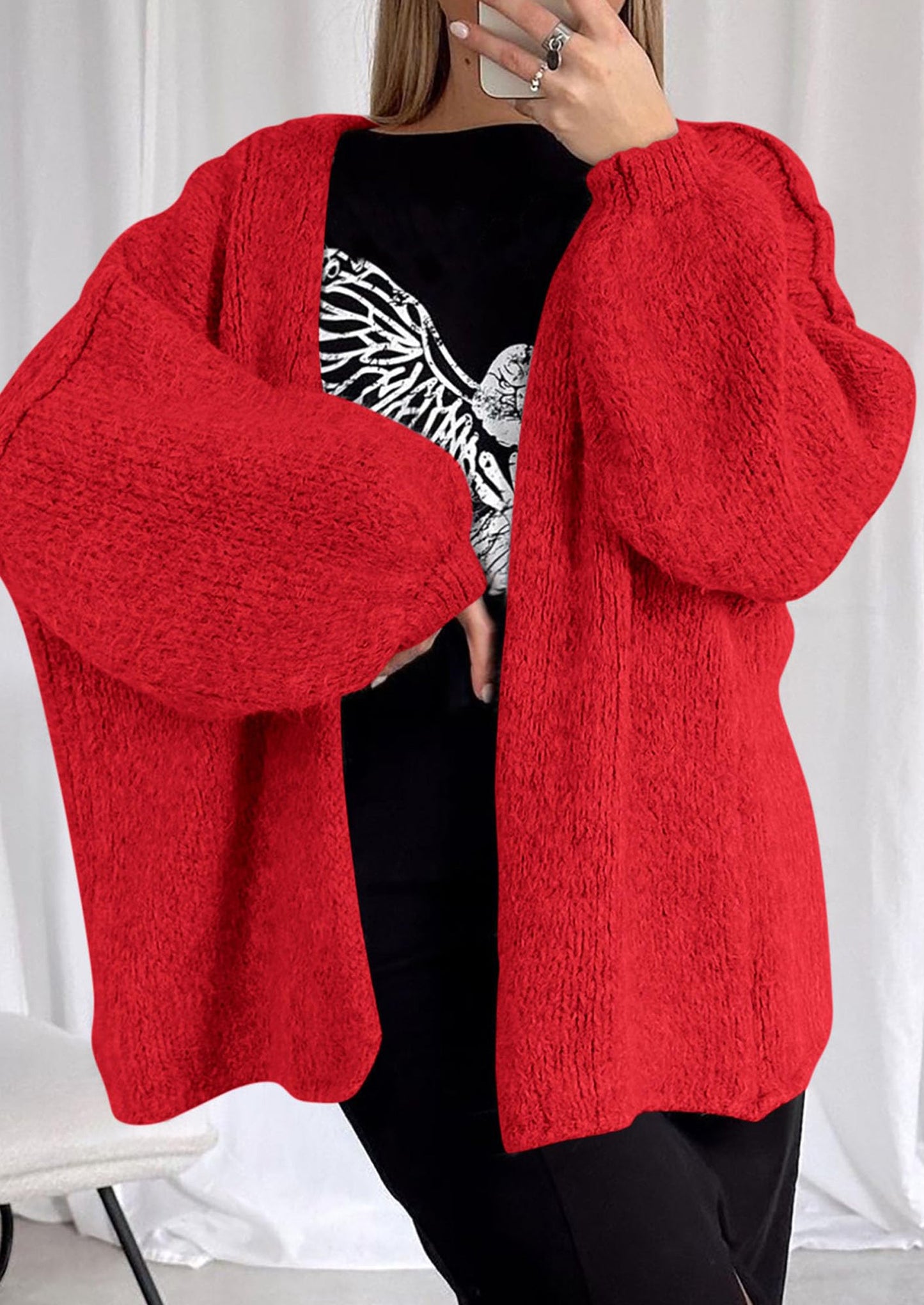 Aura Universe Women's Fall Cardigan Sweater