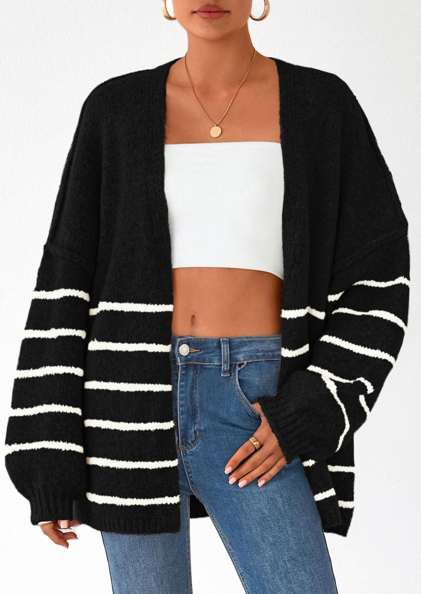 Aura Universe Women's Fall Cardigan Sweater