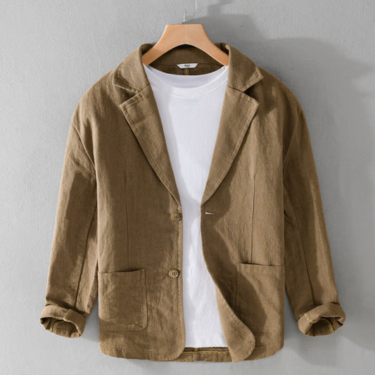 Leandro Linen Comfort Jacket